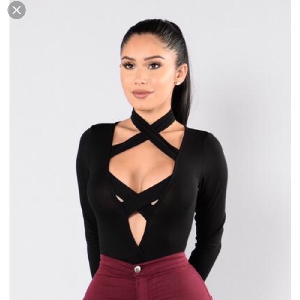 Fashion Nova “what’s Love” bodysuit